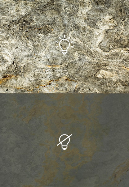 Feuille de pierre translucide SC-T04 — Design by Stone Creation