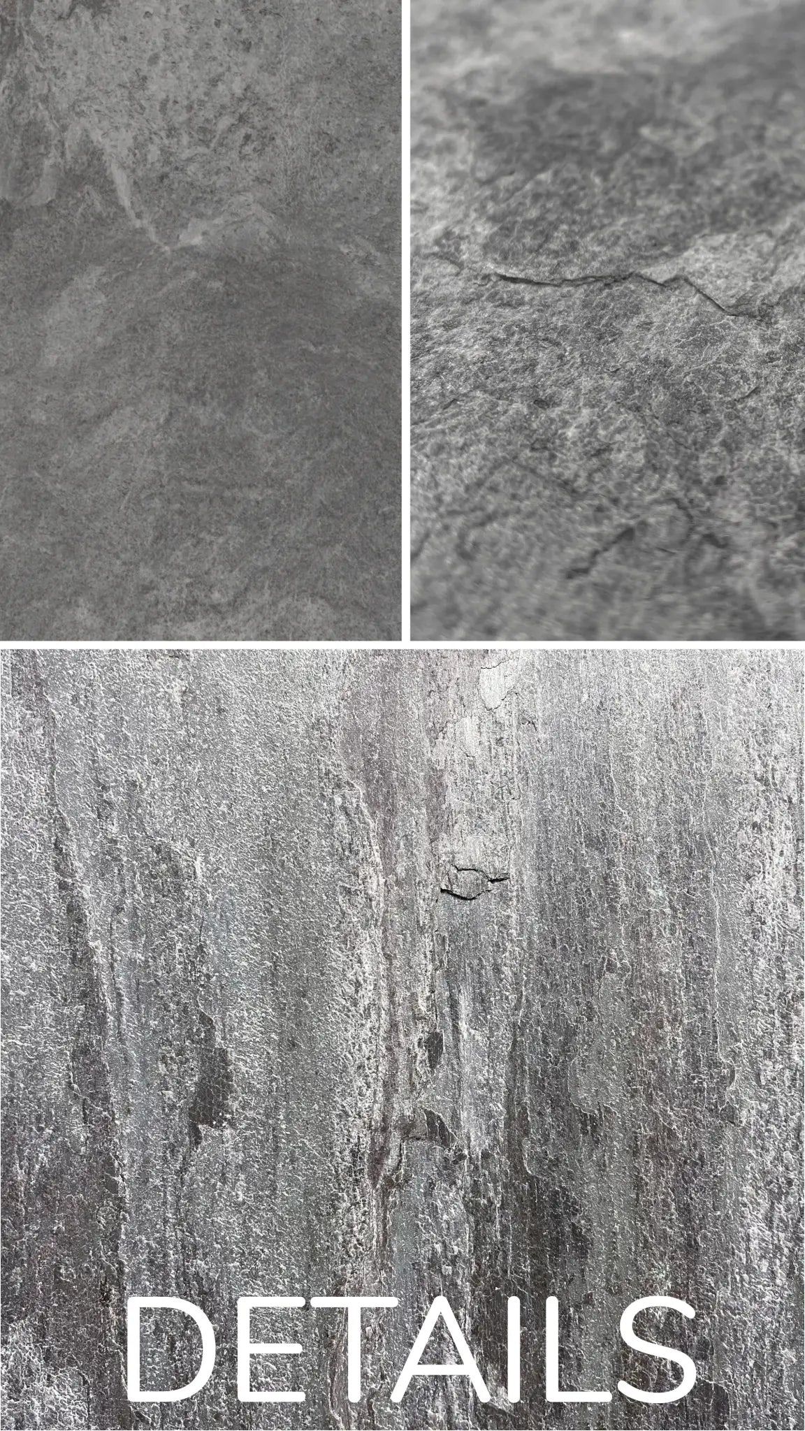Feuille de pierre SC-04 — Grey Limestone - Shop Stone Creation