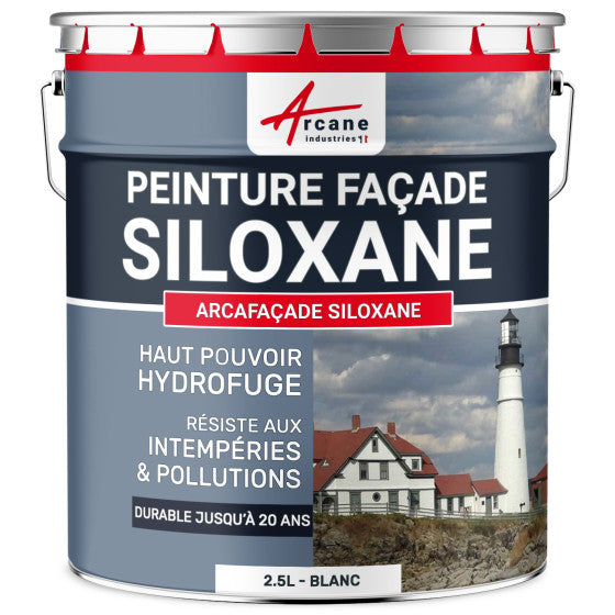 Peinture Professionnelle Façade Siloxane – Hydrofuge, Imperméabilisante & Haute Résistance - Shop Stone Creation