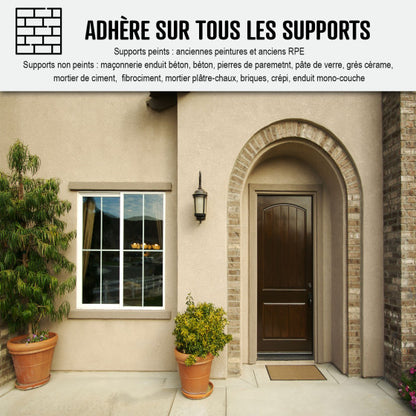 Peinture Professionnelle Façade Siloxane – Hydrofuge, Imperméabilisante & Haute Résistance - Shop Stone Creation