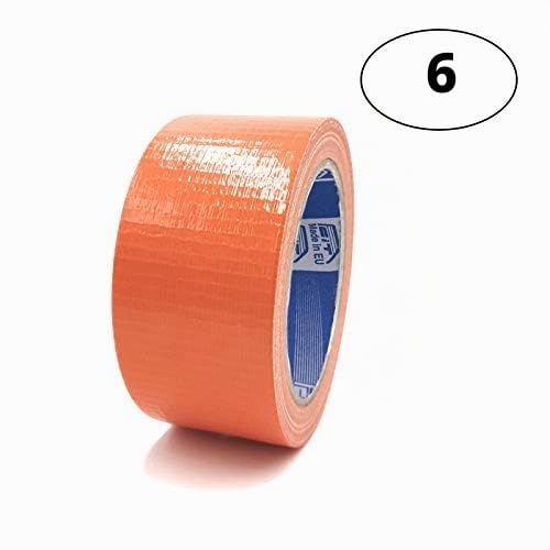 Ruban Toilé Professionnel Haute Résistance – 50 mm × 25 m – Lot de 6 Rouleaux - Shop Stone Creation