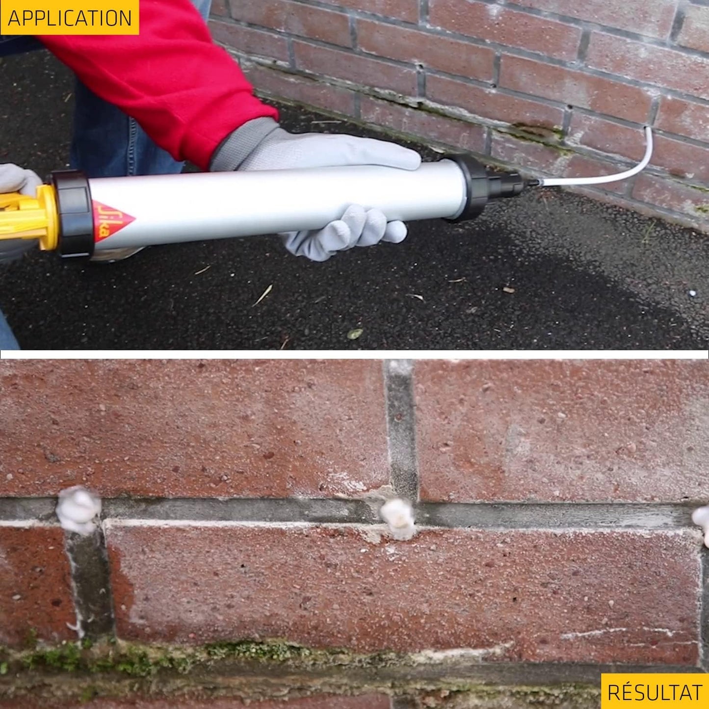 SikaMur InjectoCream 100 – Kit Traitement contre les remontées capillaires