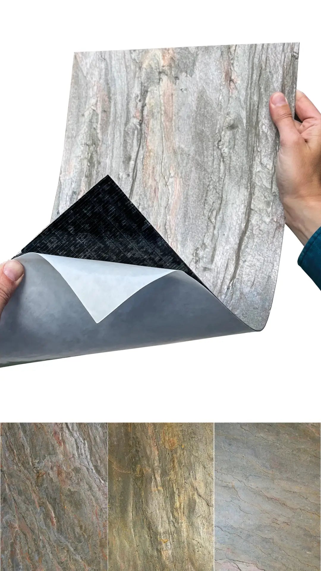 Feuille de Pierre Naturelle Autocollante Burning Forest – Mur, Sol & Meuble – 30 × 60 cm – Pack 1.08 m² - Shop Stone Creation