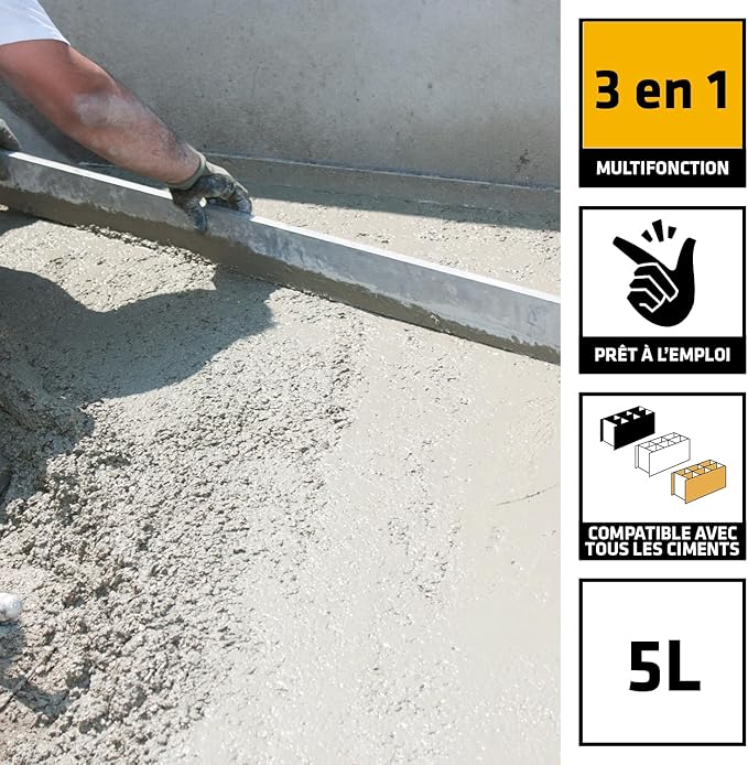 SikaLatex 360 – Résine d’Accrochage 3 en 1 – Primaire, Additif & Cure Mortier - Shop Stone Creation