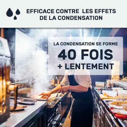 Peinture professionnelle anti-condensation & anti-odeur – Pièces humides – Lessivable – Anti-moisissure – Murs & plafonds