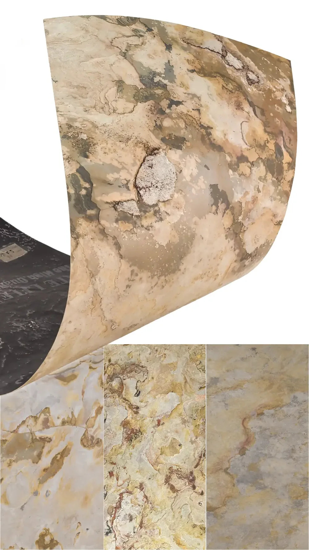 Feuille de Pierre Naturelle FALLING LEAVES – Beige, Ocre & Tons Automne – Mur, Salle de Bain & Mobilier - Shop Stone Creation
