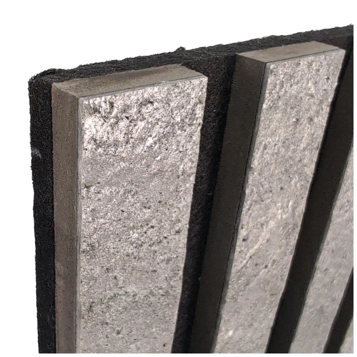 Panneau Acoustique en Feuille de Pierre Naturelle Silver Grey – Design Premium & Haute Absorption Acoustique - Shop Stone Creation