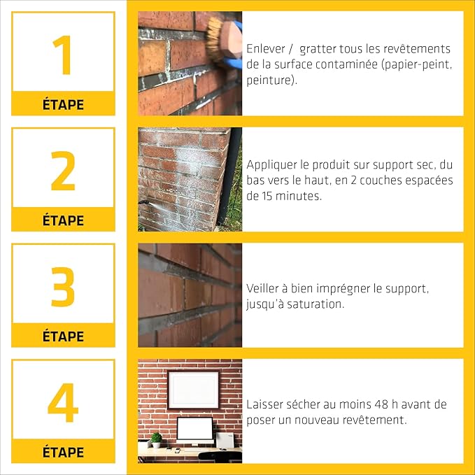 Sikagard-165 Stop Salpêtre – Traitement Anti-Salpêtre & Humidité – Intérieur / Extérieur (5L) - Shop Stone Creation
