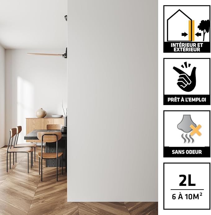 Sika Imper Mur – Traitement Anti-Humidité & Anti-Salpêtre – Résine Mur Intérieur (2L) - Shop Stone Creation