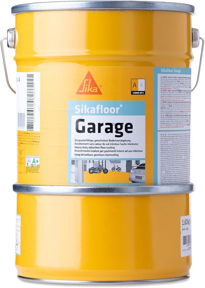 SIKA – Peinture de sol intérieur spécial garage – Sikafloor Garage Gris Silex (Proche RAL 7032) – Résine Epoxy – Bonne adhérence multi-supports – 6kg - Shop Stone Creation