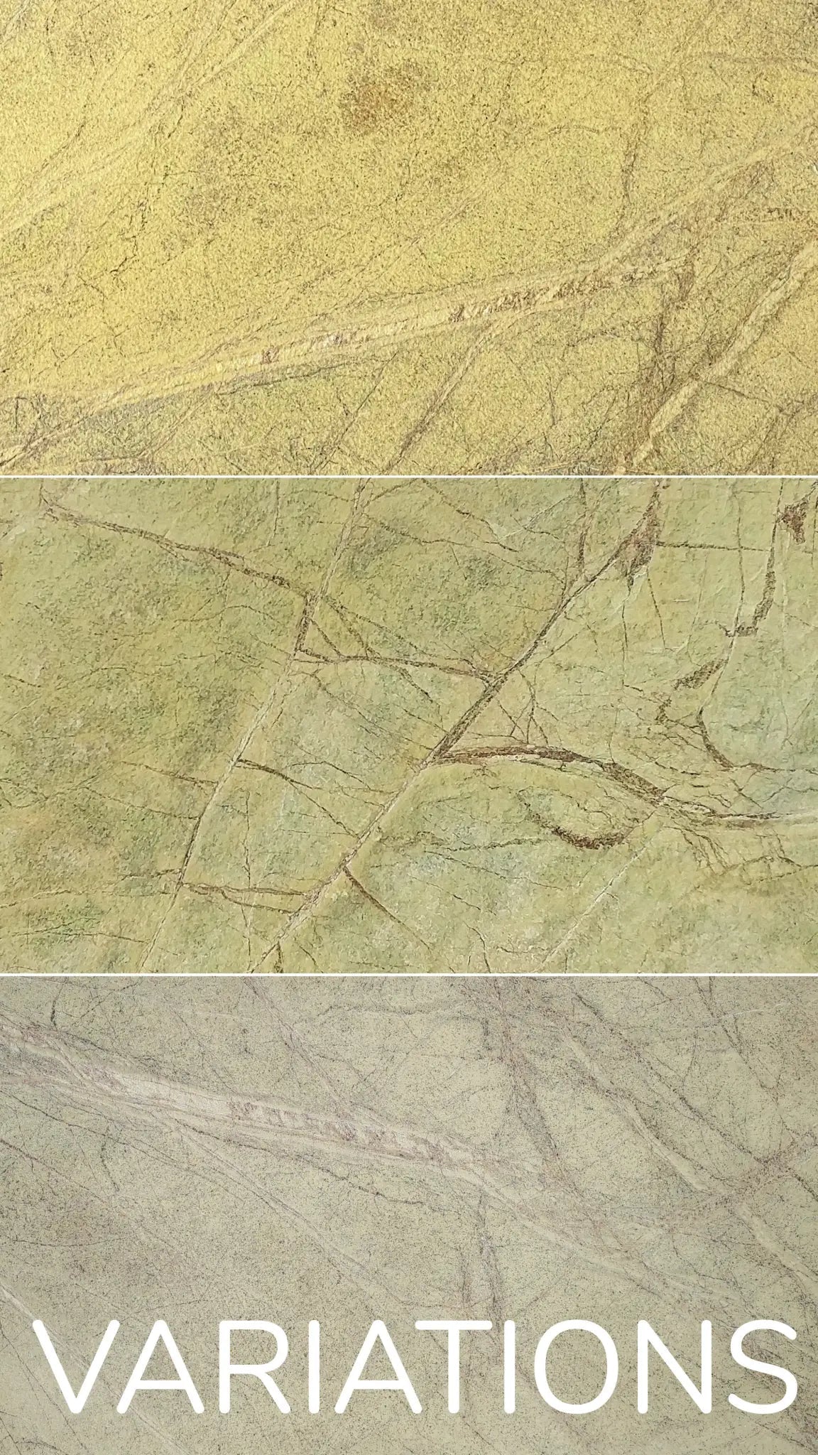 Feuille de pierre SC-06 — Rainforest Green Bright - Shop Stone Creation