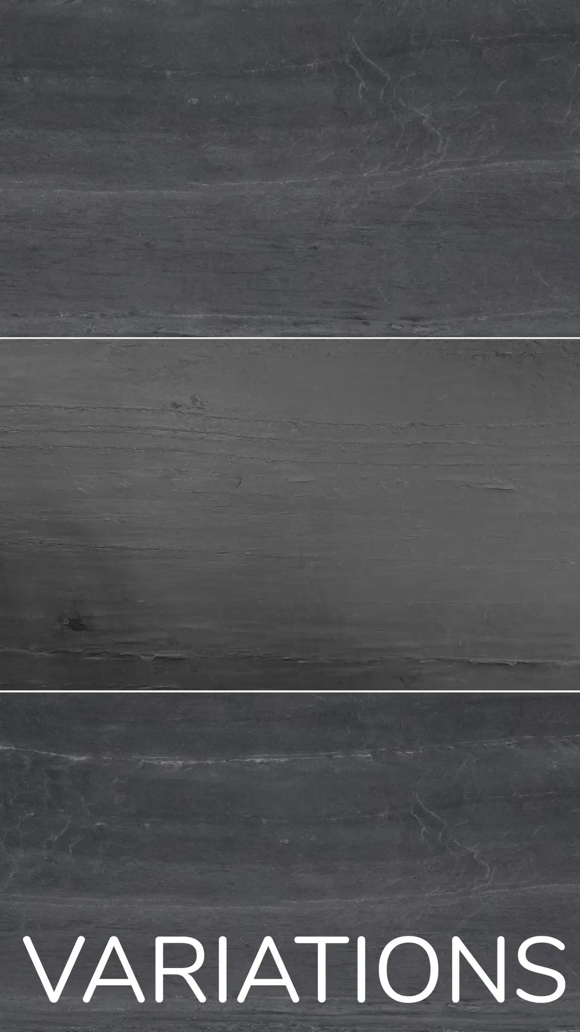 Feuille de pierre SC-02 — Black Line - Shop Stone Creation