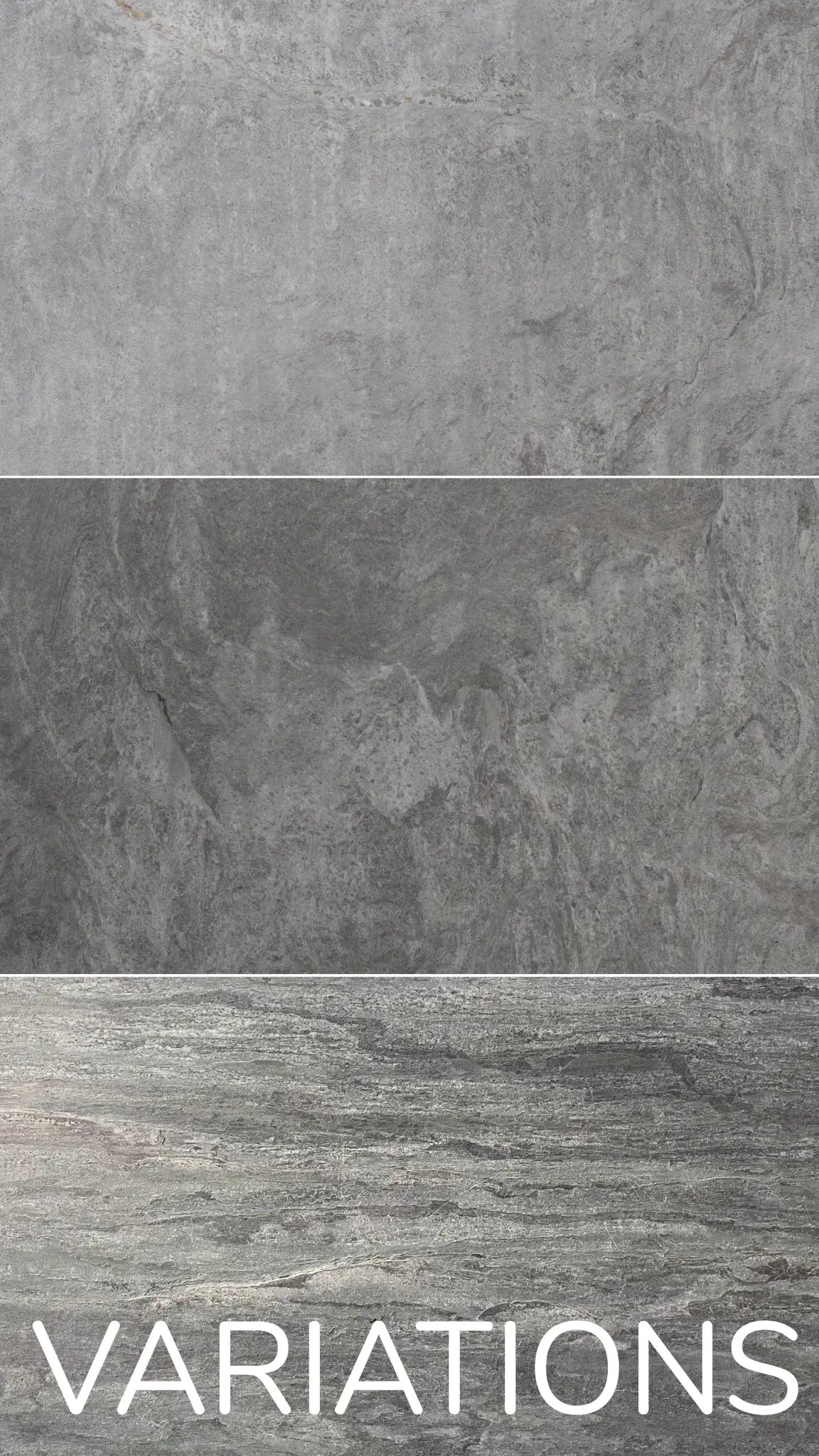 Feuille de pierre SC-04 — Grey Limestone - Shop Stone Creation