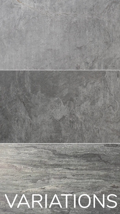 Feuille de pierre SC-04 — Grey Limestone - Shop Stone Creation