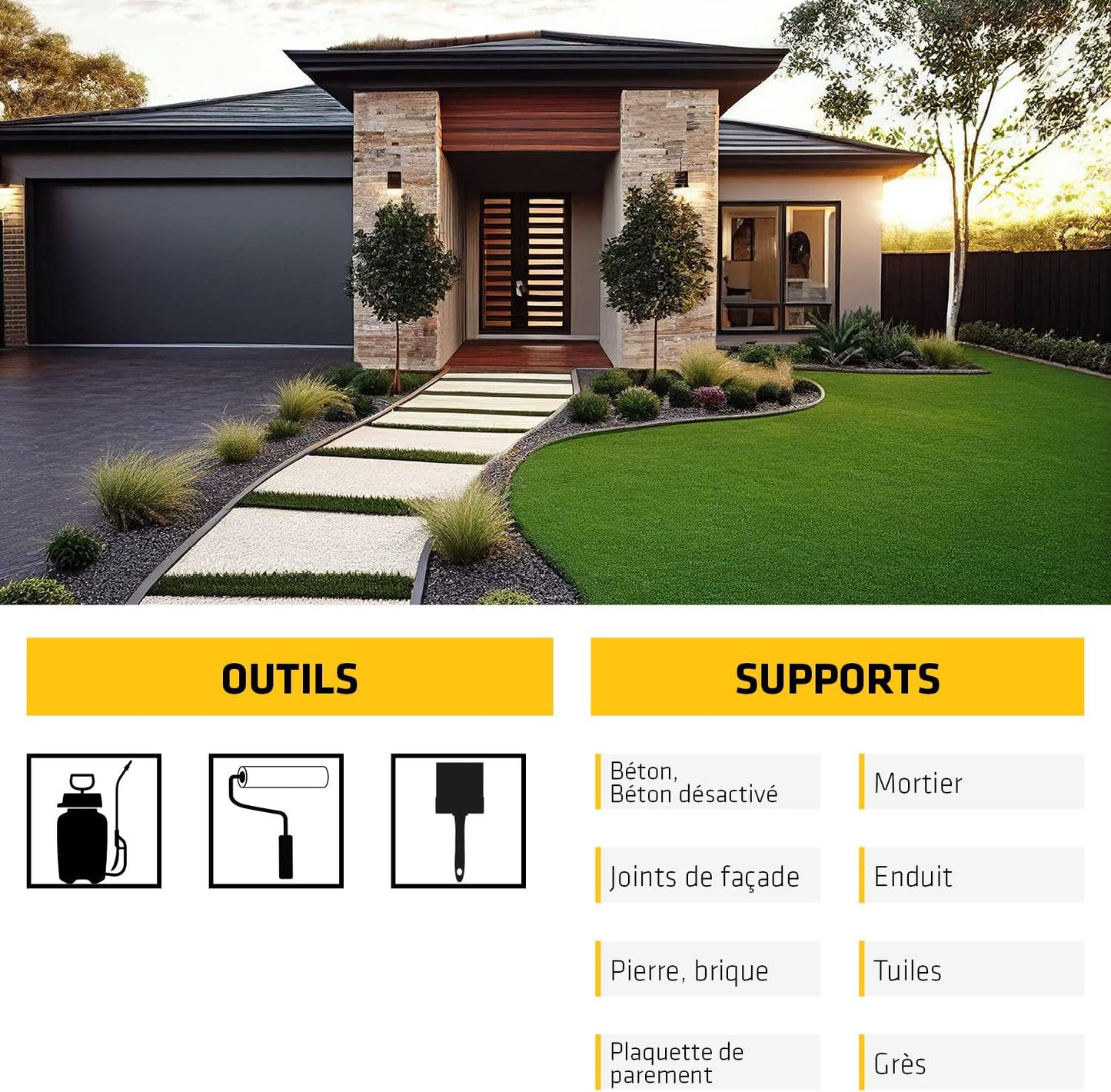 Sika Gard 225 – Hydrofuge Façade & Toiture