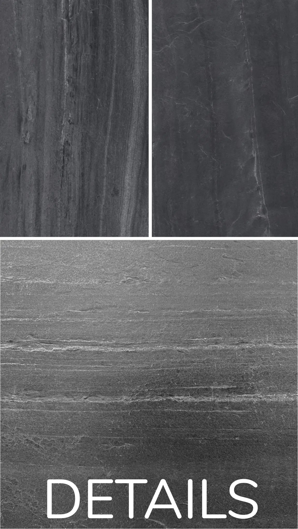 Feuille de pierre SC-02 — Black Line - Shop Stone Creation
