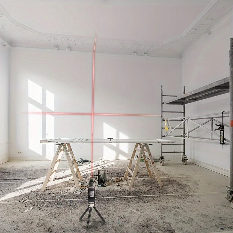 Niveau à bulle laser multiposition avec règle intégrée – Alignement horizontal & vertical - Shop Stone Creation