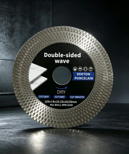 Disque Diamant Turbo pour Meuleuse – Carrelage, Grès Cérame, Marbre & Granit – 115 / 125 mm - Shop Stone Creation