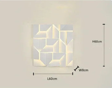 Applique murale design 3D – LED décorative intérieure – Style italien moderne