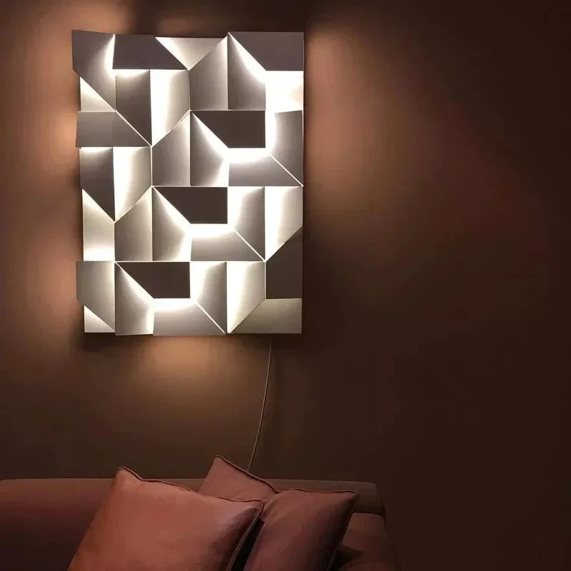 Applique murale design 3D – LED décorative intérieure – Style italien moderne