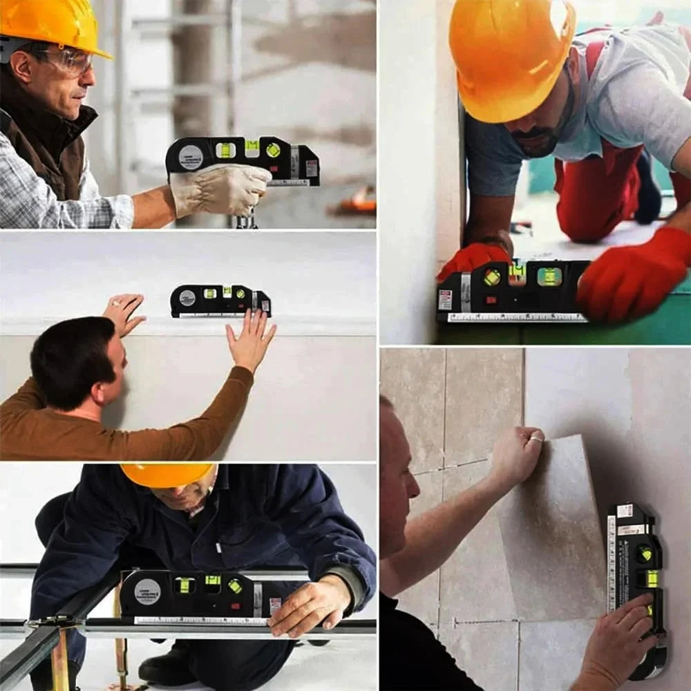 Niveau à bulle laser avec trépied – Alignement horizontal & vertical - Shop Stone Creation