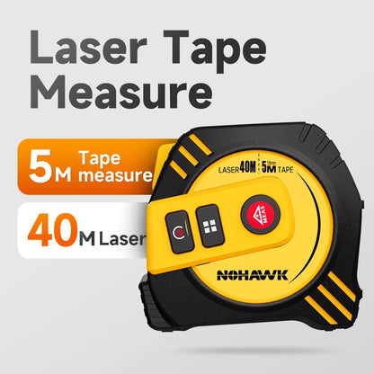 Mètre Laser 2-en-1 Rechargeable USB – Télémètre Laser 40 m / 80 m + Ruban 5 m - Shop Stone Creation