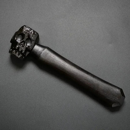 Marteau Tête de Mort en Acier – Marteau Manuel Forgé & Décoratif - Shop Stone Creation