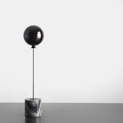 Sculpture décorative ballon sur base en marbre – Design Stone Creation