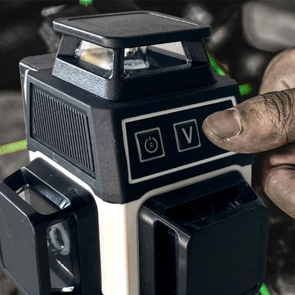 PRACMANU – Niveau Laser 3D 12 Lignes Auto-Nivelant 360° (Laser Vert) - Shop Stone Creation